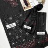 2 Pcs girl's Linen Embroidered Unstitched Dress