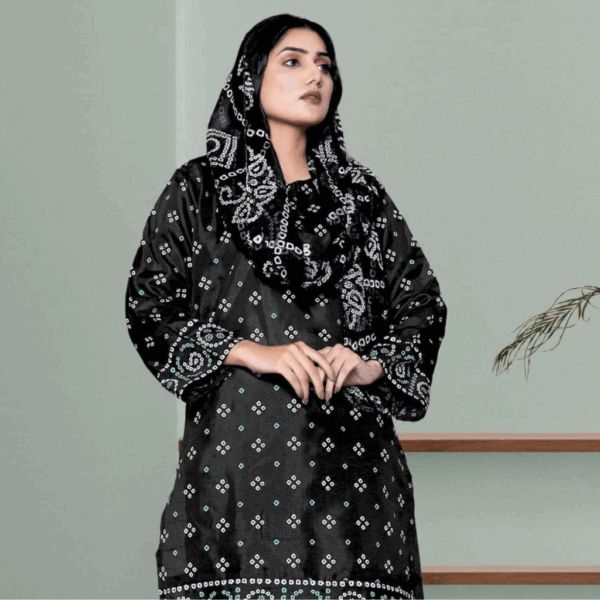 Silk Embroidered 3 piece
