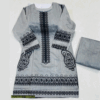 Paper Cotton Embroidered Dress