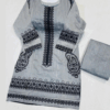 Paper Cotton Embroidered Dress