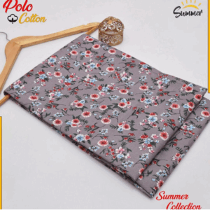 2 Pcs Women's Unstitched Printed Suit
