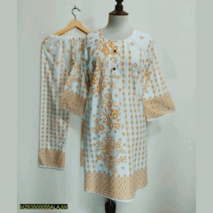 Stitched Lawn Printed Dress