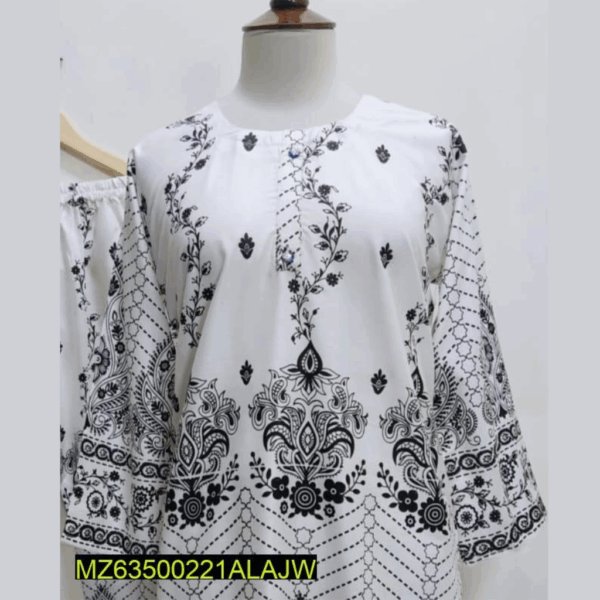 2 Pcs ladies Stitched