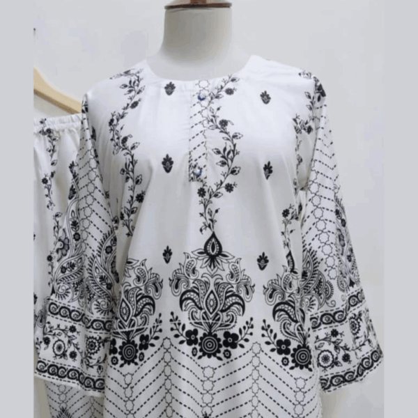 2 Pcs ladies Stitched