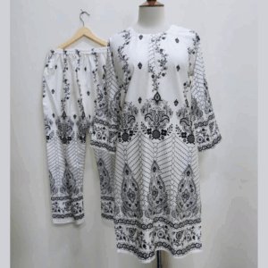 2 Pcs ladies Stitched