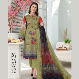 Lawn Embroidered Dress