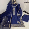 Shamoz Silk Embroidered Dress