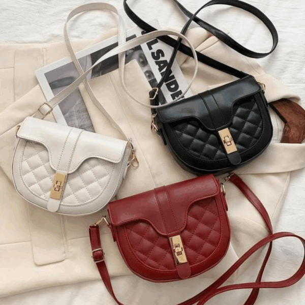 Ladies Saddle Crossbody Bag