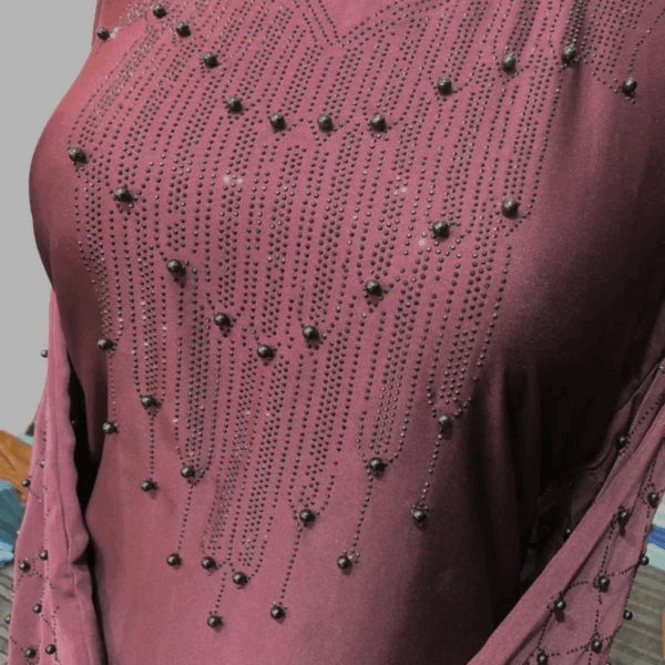 Nida Embroidered Full Abaya