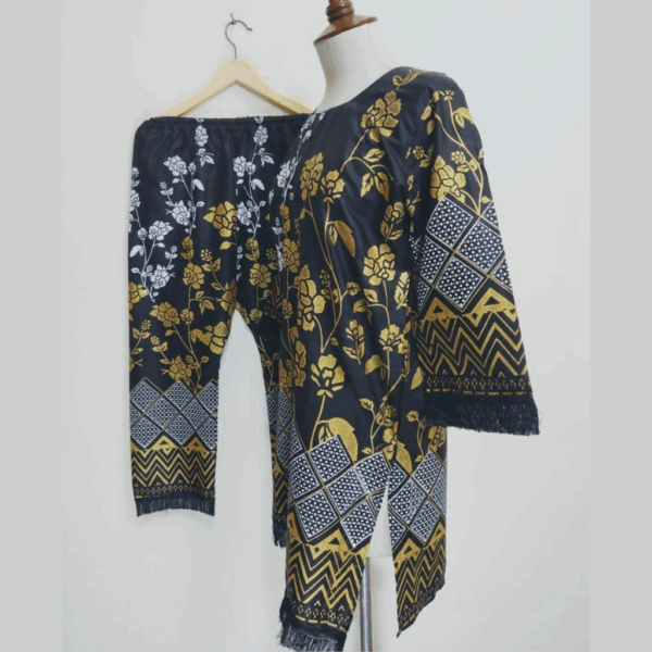 Stitched Lawn Printed Dress