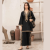 Embroidered Dress With Bag